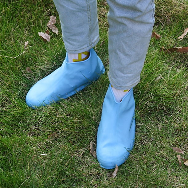 KAKOWELY 2 Pares Cubrezapatos Impermeables De Silicona Con Protección Antideslizante Y Duradera