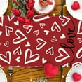 thumbnail image 5 of RKSTN Colorful Heart Table Runner Valentine's Day Dining Room Decor L, 5 of 5