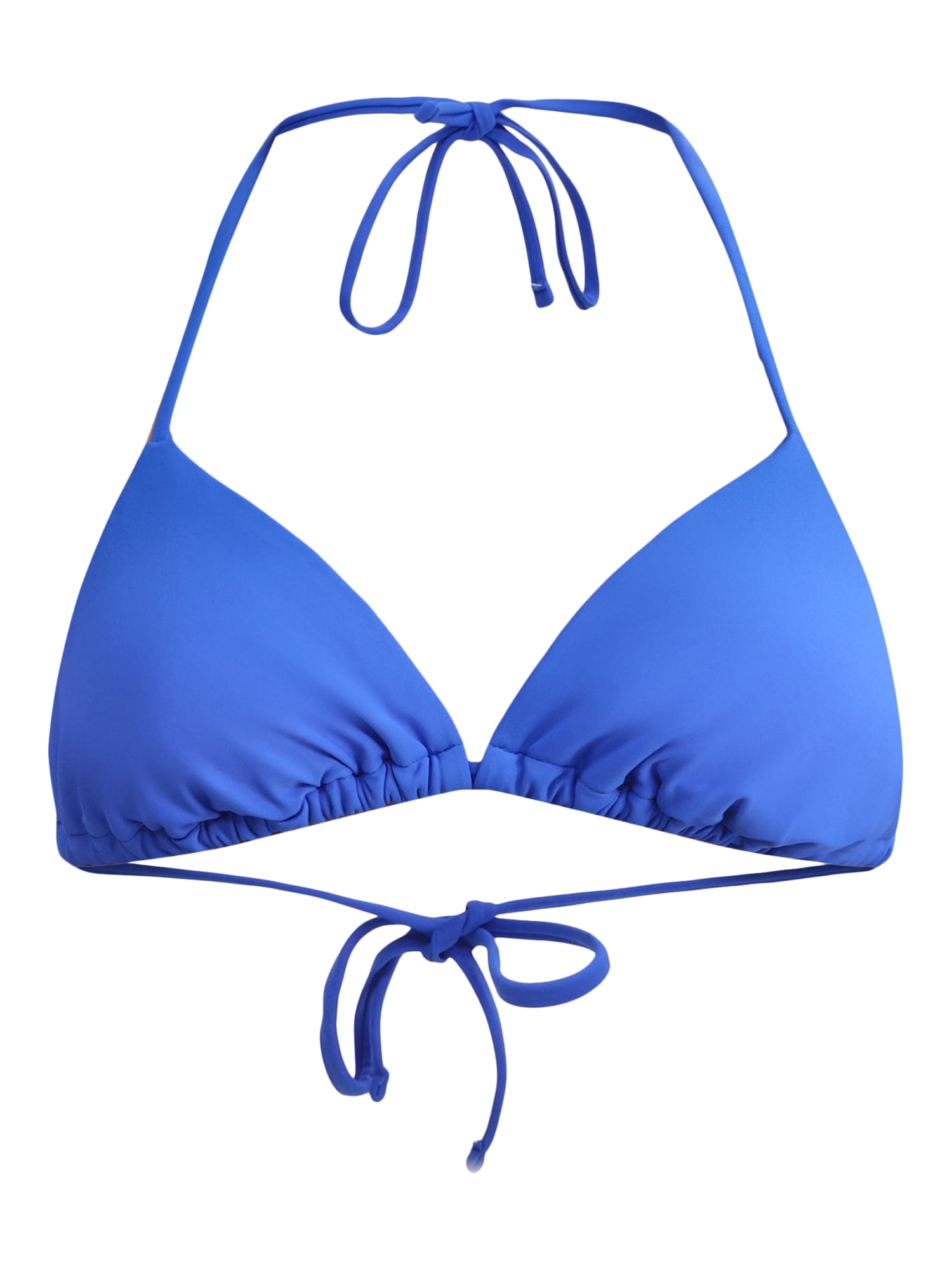 No Boundaries Women's Triangle Tie Bikini Top, Sizes XXS-XXL