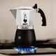 thumbnail image 4 of Bialetti - Nueva cafetera Brikka, Moka Pot, la &uacute;nica cafetera para estufas capaz de producir un espresso rico en crema, 4 tazas (6 onzas), aluminio y negro, 4 of 6