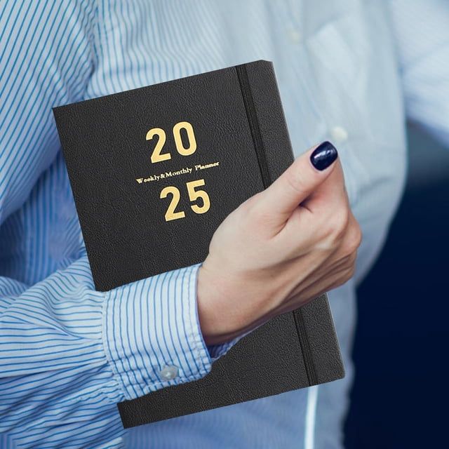 Monthly Planner 2025, Tyeign 2025 Planner Planner 2025 Weekly Monthly with Stickers Jan 2025 Dec 2025 5.75" X 8.25" 2025 2025 Planner Notebook Journal Teacher Planner 2025-2026