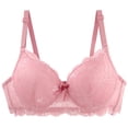 thumbnail image 2 of Aofany Push Up Bras for Women Full Coverage Plunge Underwire T-Shirt Bra Padded Push Up Bra for Everyday Comfort, 32B-44C, 2 of 9