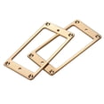 thumbnail image 1 of 2* 92mm x 46mm Iron Guitar Humbucker Pickup Mounting Ring Flat, 1 of 3