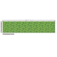thumbnail image 3 of Ambesonne Japanese Print Fabric by the Yard Upholstery, Ginkgo Leaves Art, 5 Yards, Apple Green Charcoal Grey, 3 of 5