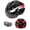 Black&Red, variant on Semfri Adult Bike Helmet Bicycle Helmet for Men Women Lightweight Cycling Helmets for Breathable Road Bike Mountain Ebike Black
