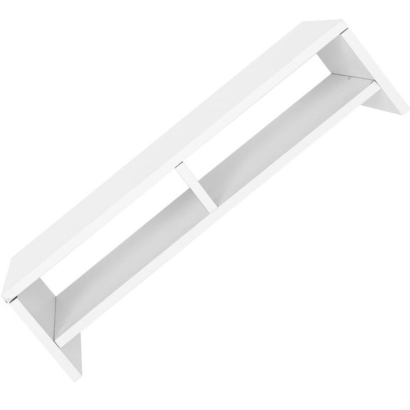TEHAUX Adjustable Large Monitor Stand 50.00X20.00X13.20CM White