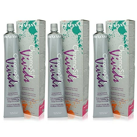 Pravana Chromosilk Vivids Hair Color 3 Pack Vivid Violet