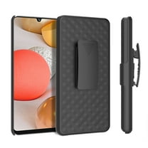 CBUS Heavy-Duty Phone Case with Holster Belt Clip for Samsung Galaxy A42 5G (Black)