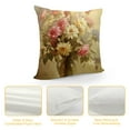 thumbnail image 4 of JEUXUS  Shabby Chic Rose Soft Pillows Case Soft Throw Pillow Double-Sided Digital Printing Couch Pillowcase Square, 4 of 5