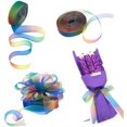 thumbnail image 4 of DIY Organza Ribbon, Flowers Wrapping Ribbon, Gifts Wrapping Bow, Handmade Thermal Transfer for Card Gifts Cake Box Packaging(1 Roll(50 Yards)), 4 of 7