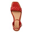 thumbnail image 4 of Time and Tru Women's Braided Ankle Strap Sandals, 4 of 5