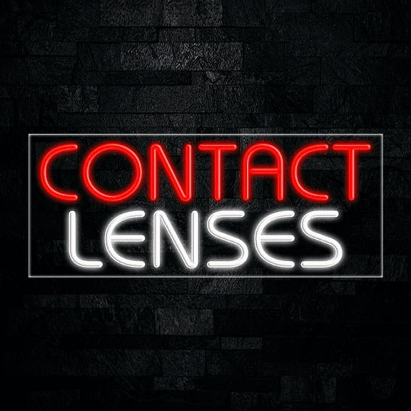 Contact Lenses-LED Neon Sign #30531 Made in USA