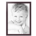 thumbnail image 2 of ArtToFrames 18" x 25" Cherry Picture Frame, 18x25 inch Red Wood Poster Frame (WOM-4095), Pack, 2 of 8