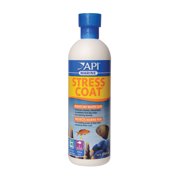 API Marine Stress Coat, Saltwater Aquarium Water Conditioner, 16 oz