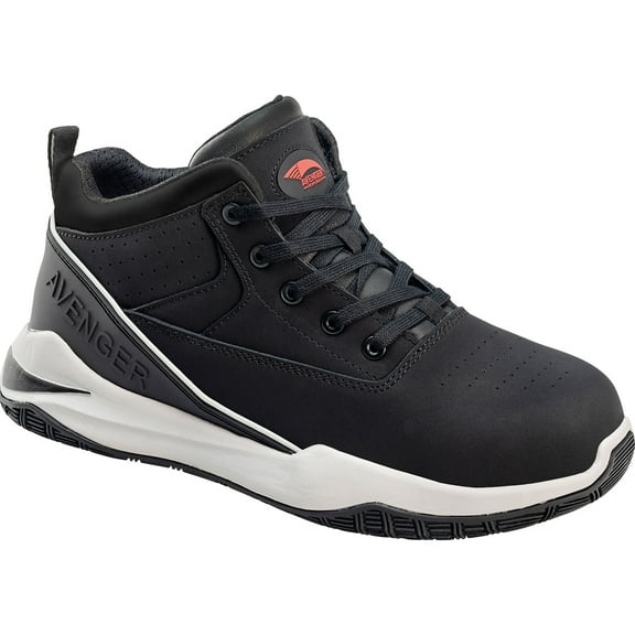 Avenger Reaction Mid Men's Aluminum Toe Electrical Hazard Work Athletic Shoe