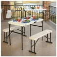 Lifetime Folding Picnic Table with Benches, 80373