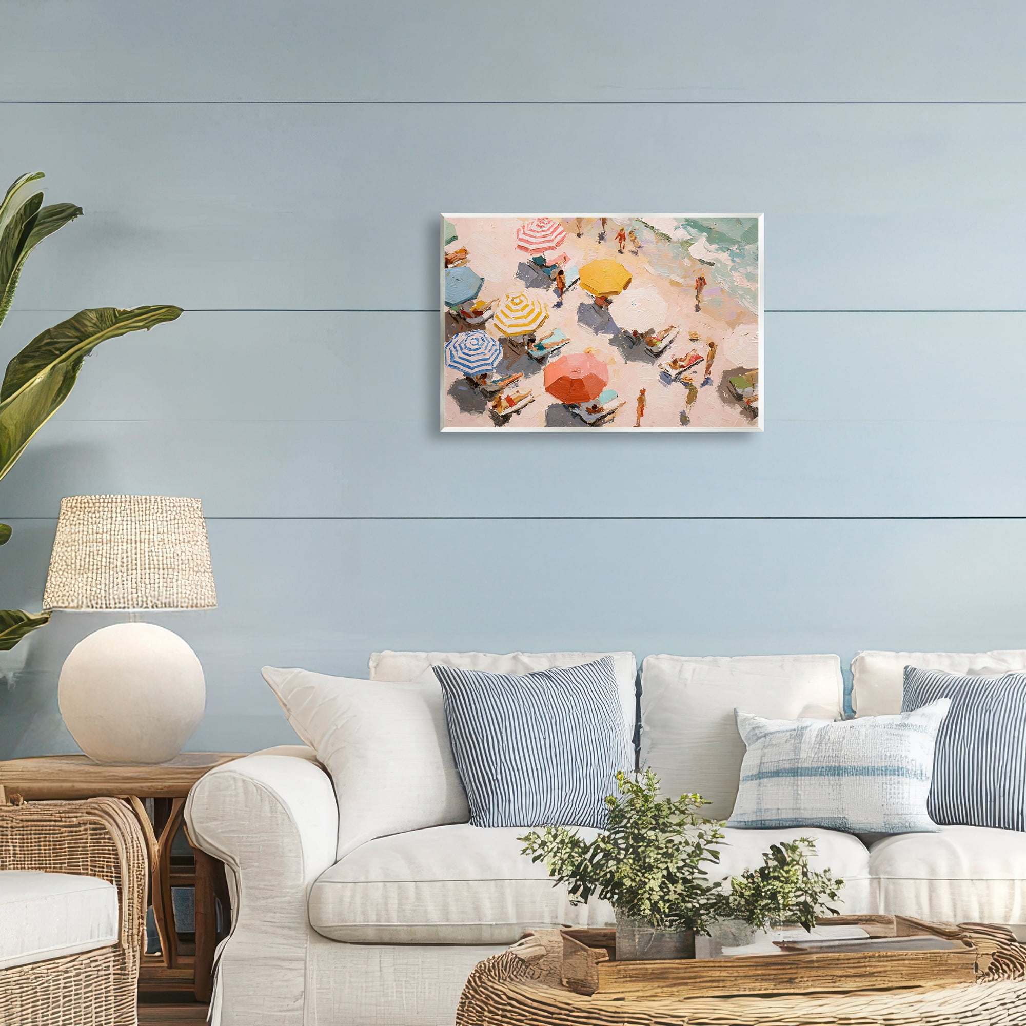 Stupell Industries Summer Beach Fun Expression Wall Plaque Art, design by Jacky Ngan