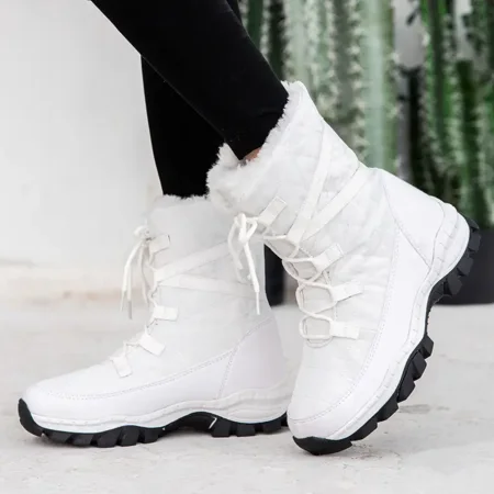 

Women‘s Waterproof Winter Thermal Snow Boots Platform High Top Snow Shoes Women‘s Footwear