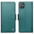 thumbnail image 5 of Funda tipo cartera iPhone 11 con cierre magnético, RFID, tarjetero, soporte, carga inalámbrica, 5 of 5