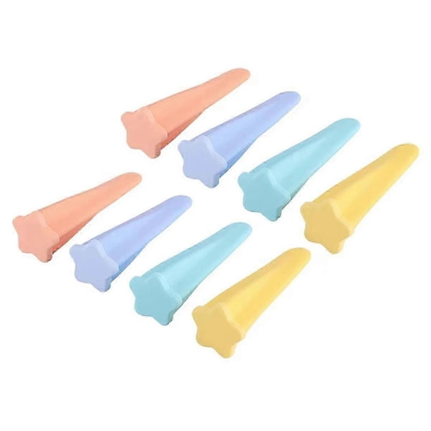 Molde para paletas heladas, molde de silicona para paletas heladas, molde reutilizable y fácil de desmoldar para máquinas de helados infantiles.