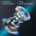 thumbnail image 3 of UMLo H6 Handheld Vacuum Cordless, Portable Vacuum Cleaner with 10000PA Suction, 2600mAh Rechargeable Vacuum Cleaner for Home Pet, 3 of 8