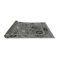 thumbnail image 2 of Ahgly Company Indoor Square Oriental Gray Industrial Area Rugs, 5' Square, 2 of 4