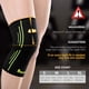 thumbnail image 4 of Rodilleras de ligamento, rodilleras deportivas de compresión elástica híbrida para deportes, lesiones y recuperación del dolor (S), 4 of 5