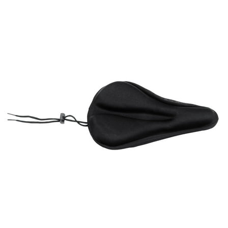Worgeous  Gel Saddle for Bikes Bicycle Accessories Cushion Seat Black
