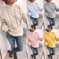 thumbnail image 2 of Suéter de estilo europeo y americano para mujer, suéter holgado de temperamento, suéter de color sólido con cuello alto y giro a la moda, 2 of 6