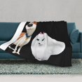 thumbnail image 2 of Manta de aire acondicionado de franela suave de La vida secreta de las mascotas, manta de felpa, manta de cama, manta de sofá para adolescentes, niños, niñas, niños, hombres, mujeres, 2 of 8