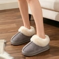 thumbnail image 2 of FREISTERN Women's Fuzzy Bootie Slippers Comfortable House Shoes for Indoor Outdoor, 2 of 4