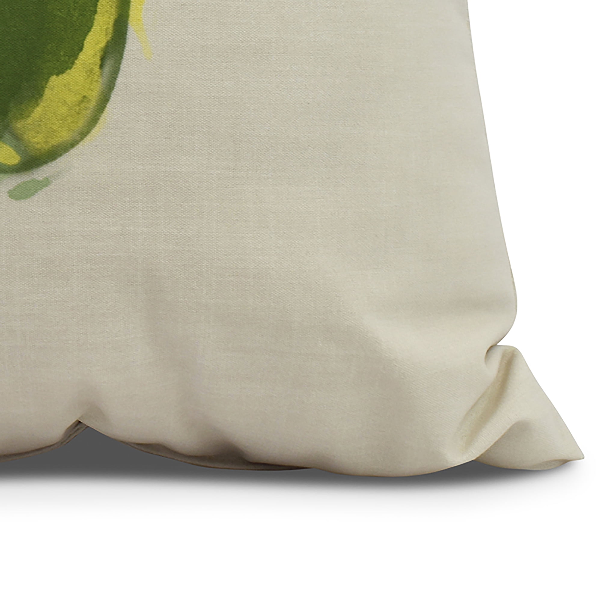 Simply Daisy, 26 x 26 inch,Pepper Decorative Pillow,Green