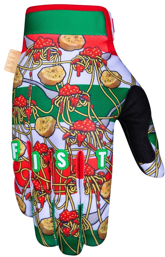 Fist Handwear Spaghetti Wednesday Gloves - Multi-Color, Full Finger, Large