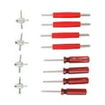 thumbnail image 2 of 12 piezas herramienta de instalación de extracción de vástago de válvula de neumático llave de doble cabeza única Universal para coche camión motocicleta bicicleta Jadeshay A, 2 of 8