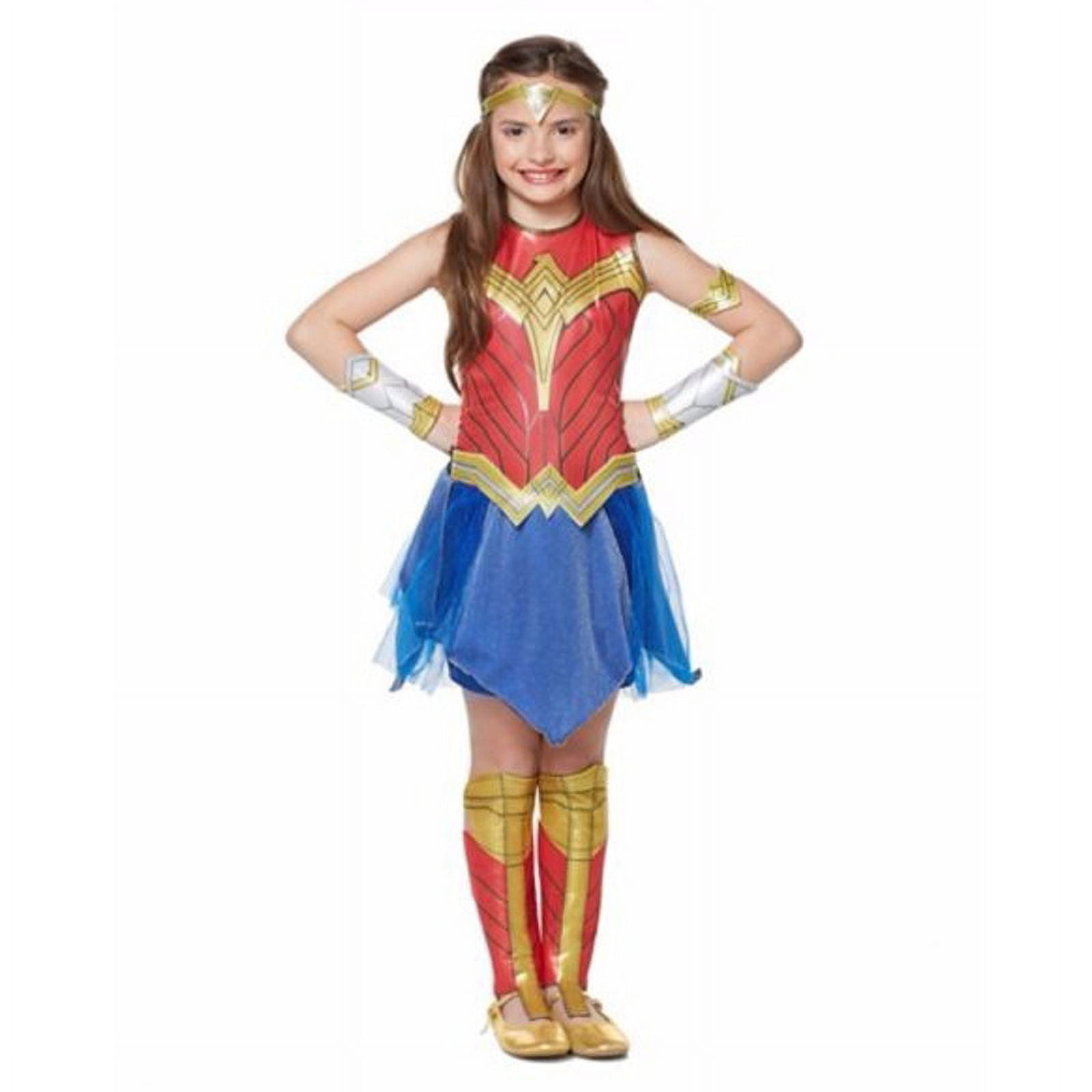 Disfraz De Wonder Woman De Dc Comics Niña | Meses sin interés