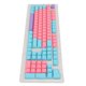 thumbnail image 1 of Teclas de teclado PBT de 2 colores moldeadas por inyección con transmisión de luz OEM Altura DIY Teclas combinadas para teclado mecánico Rosa Azul Púrpura, 1 of 12