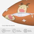 thumbnail image 5 of ZICANCN Decorative Throw Pillow Covers , Bed Elk Couch Sofa Decorative Knit Pillow Covers for Living Room Farmhouse 12"x12", 5 of 8