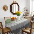 thumbnail image 3 of Sage Green Gray Ombre Table Cloth Waterproof Tablecloths, Vintage Country Wooden Tablecloth Dining Table Cover for Kitchen Party Tabletop Outdoor, Square Tablecloth 60x60 Inch, 3 of 9
