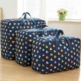 thumbnail image 1 of 3PCS Oxford Large Clothing Organizer Storage Bags Foldable Comforter Blankets Clothes Storage Bags, 1 of 6