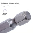 thumbnail image 2 of 5 Pieces Nut Driver Household Workshop Woodworking Hex Shank Bit Electric Pneumatic Screwdriver Impact Drivers Bits 10x65mm, 2 of 9
