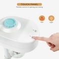 thumbnail image 6 of Professional 2 in 1 Facial Steamer 5X LED Magnifying Lamp Hot Ozone Face Spa Beauty Salon Equipment(White), 6 of 21