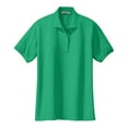 thumbnail image 5 of Mafoose Women's Comfortable Silk Touch Polo Golf Shirt Short Sleeve Court Green XL, 5 of 7