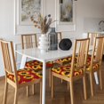 thumbnail image 3 of Uemuo Sunflowers On Red Pattern Waterproof Square Couch Cushion Covers, Magic Sofa Covers Washable, Stretch Sofa Seat Cushion Slipcovers, 3 of 9