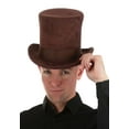thumbnail image 1 of Chapeau Haut de Forme Brun, 1 of 5