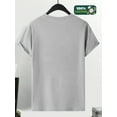 thumbnail image 3 of Men's Humorous Casual Top "TROPHY HUSBAND" Graphic Short Sleeve Full Cotton T-shirt, 3 of 6