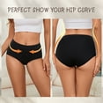 thumbnail image 3 of 8PCS Women's Panties High-Waisted Belly Retraction C-Recovery Panties, 3 of 8