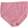 thumbnail image 4 of Fruit of the Loom Women's Eversoft Cotton Plus Size Brief Underwear, Tag Free & Breathable, 6-Pack, Size: 9 Plus-13 Plus, 4 of 6
