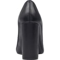 thumbnail image 3 of Nine West Womens Astoria Leather Pointed Toe Dress Heels, 3 of 4