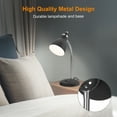 thumbnail image 3 of LEPOWER Metal Desk Lamp, Adjustable Gooseneck Table Lamp for Home, Office, Bedroom, Sandy Black, 3 of 8