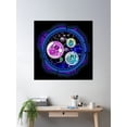 thumbnail image 2 of Bubbles! Poster Wall Art, Modern Wall Decor For Living Room Bedroom, 30x30 UNFRAMED, 2 of 3